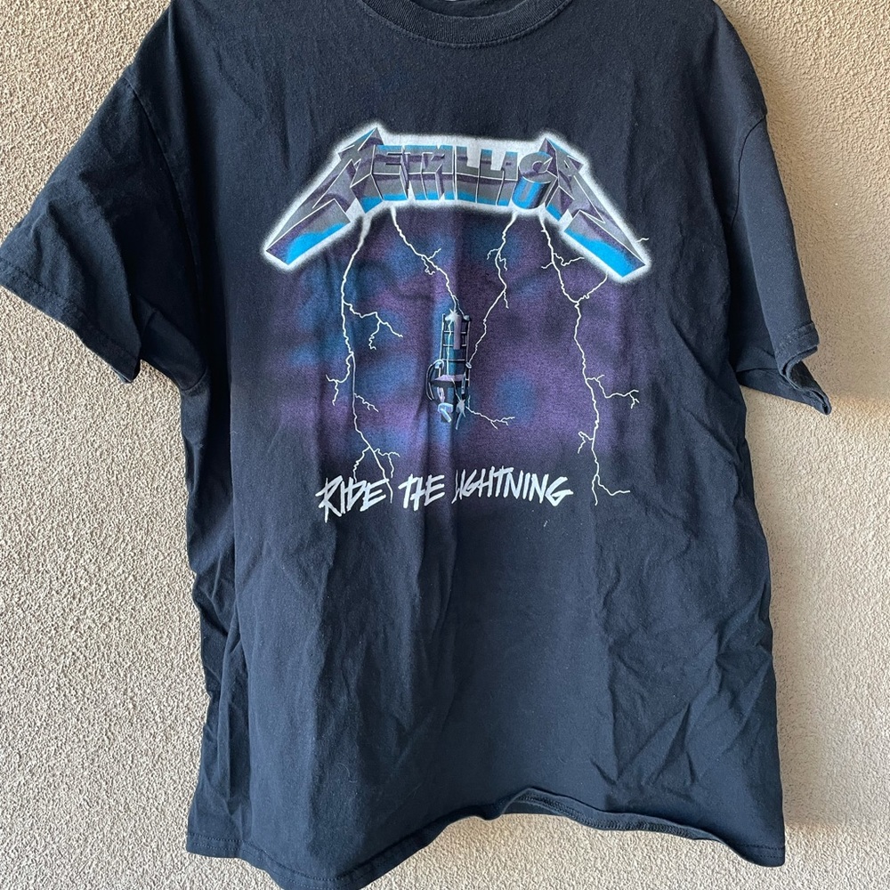 Metallica “Ride The Lightning Tee”
